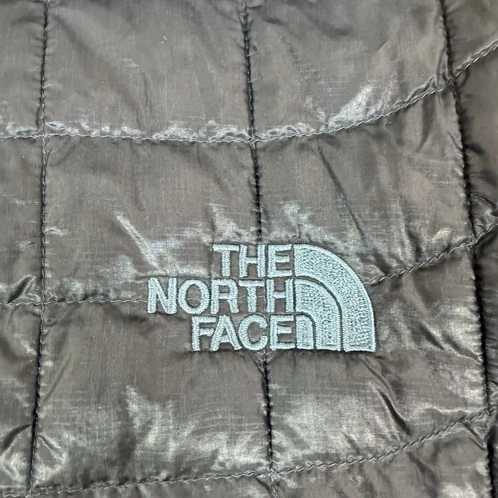 The North Face ThermoBall Eco Jacket Insulated Quilted Mens Large Blue Outdoor